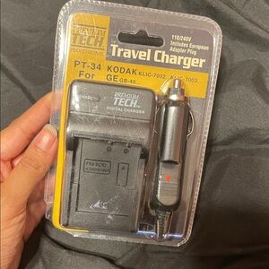 Travel Charger for Kodak and GE - Black